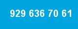 929 636 70 61 929 636 70 61